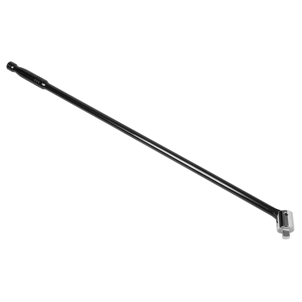 Sealey Black Breaker Bar 750mm 1/2"D Spring Loaded Slim Style Handle AK7323