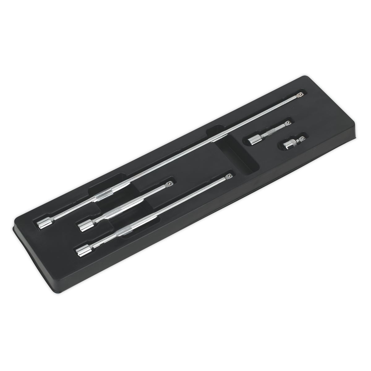 Sealey 3/8"Sq Drive Wobble Extension Bar Set 5pc 38, 75, 150, 250, 450mm AK767
