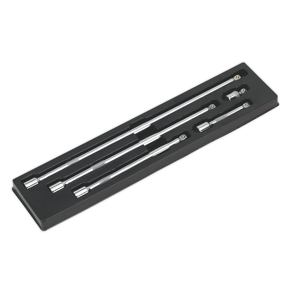 Sealey Wobble Extension Bar Set 5pc 1/2"Sq Drive 50, 125, 250, 375, 500mm AK768