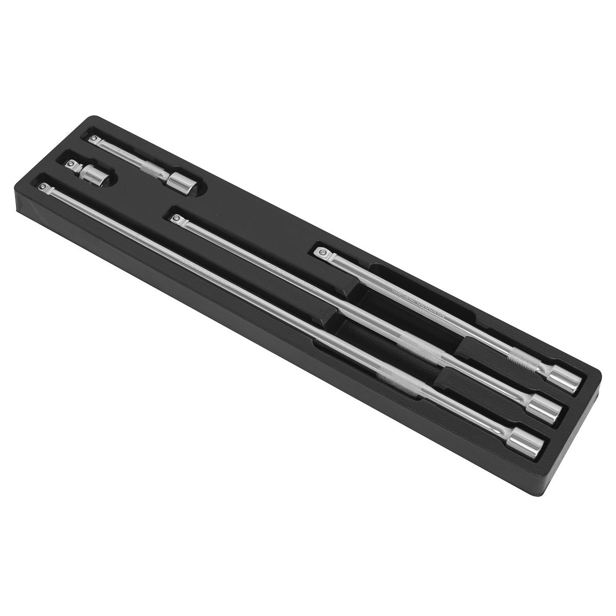 Sealey Wobble Extension Bar Set 5pc 1/2"Sq Drive 50, 125, 250, 375, 500mm AK768