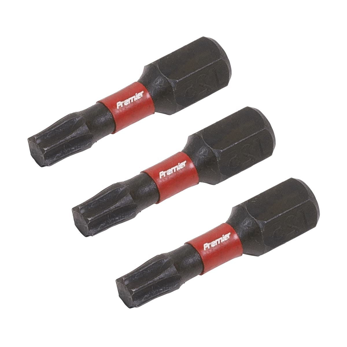 Sealey TRX-Star* T25 Impact Power Tool Bits 25mm - 3pc AK8218