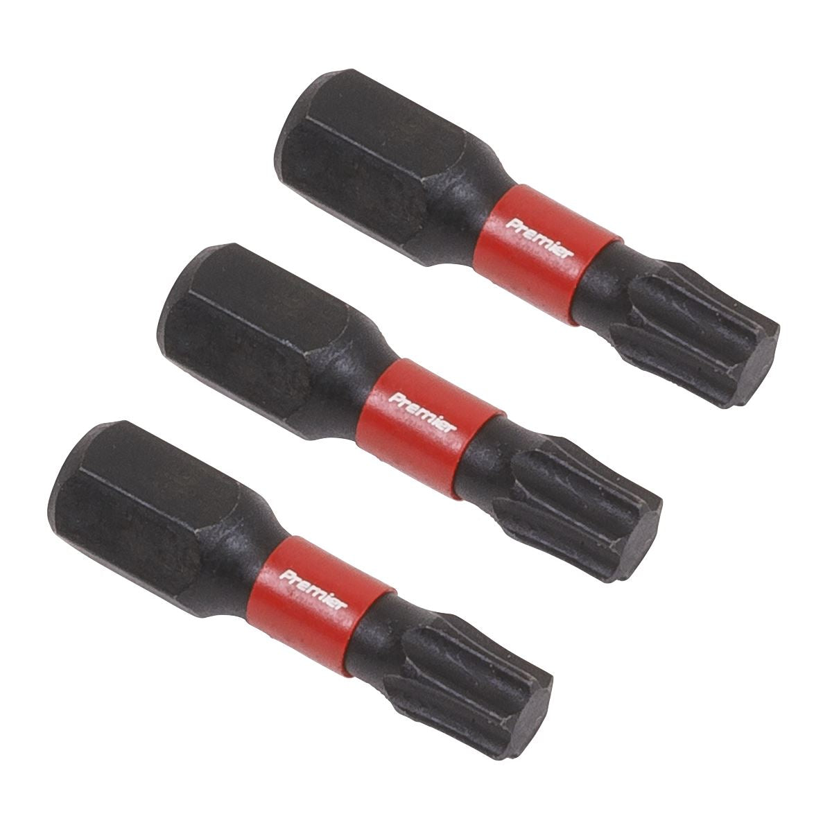 Sealey TRX-Star* T27 Impact Power Tool Bits 25mm - 3pc AK8219