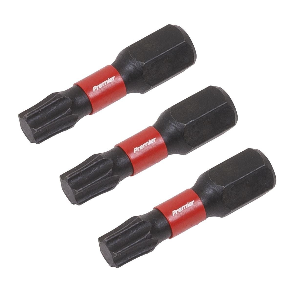 Sealey TRX-Star* T27 Impact Power Tool Bits 25mm - 3pc AK8219