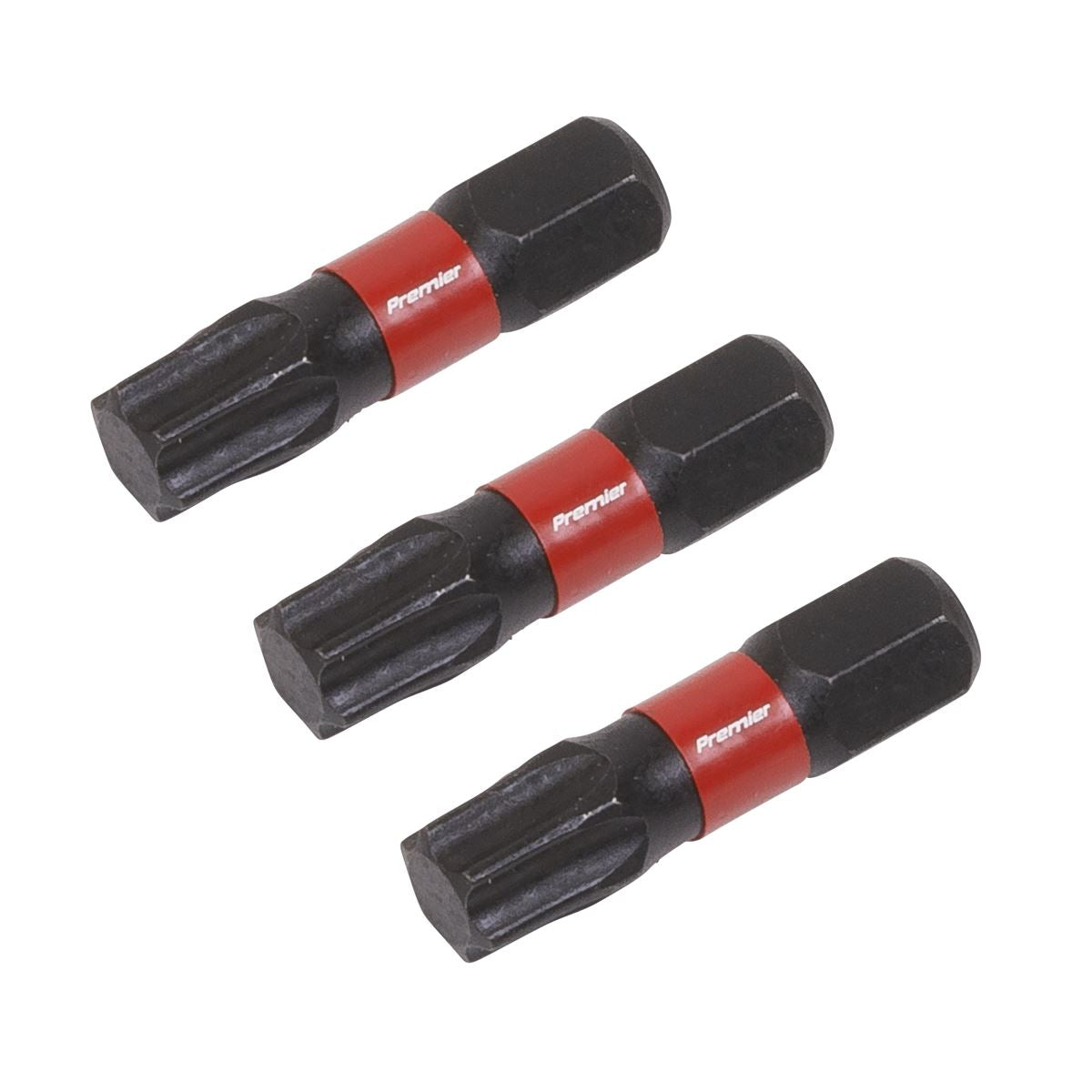 Sealey TRX-Star* T40 Impact Power Tool Bits 25mm - 3pc AK8221