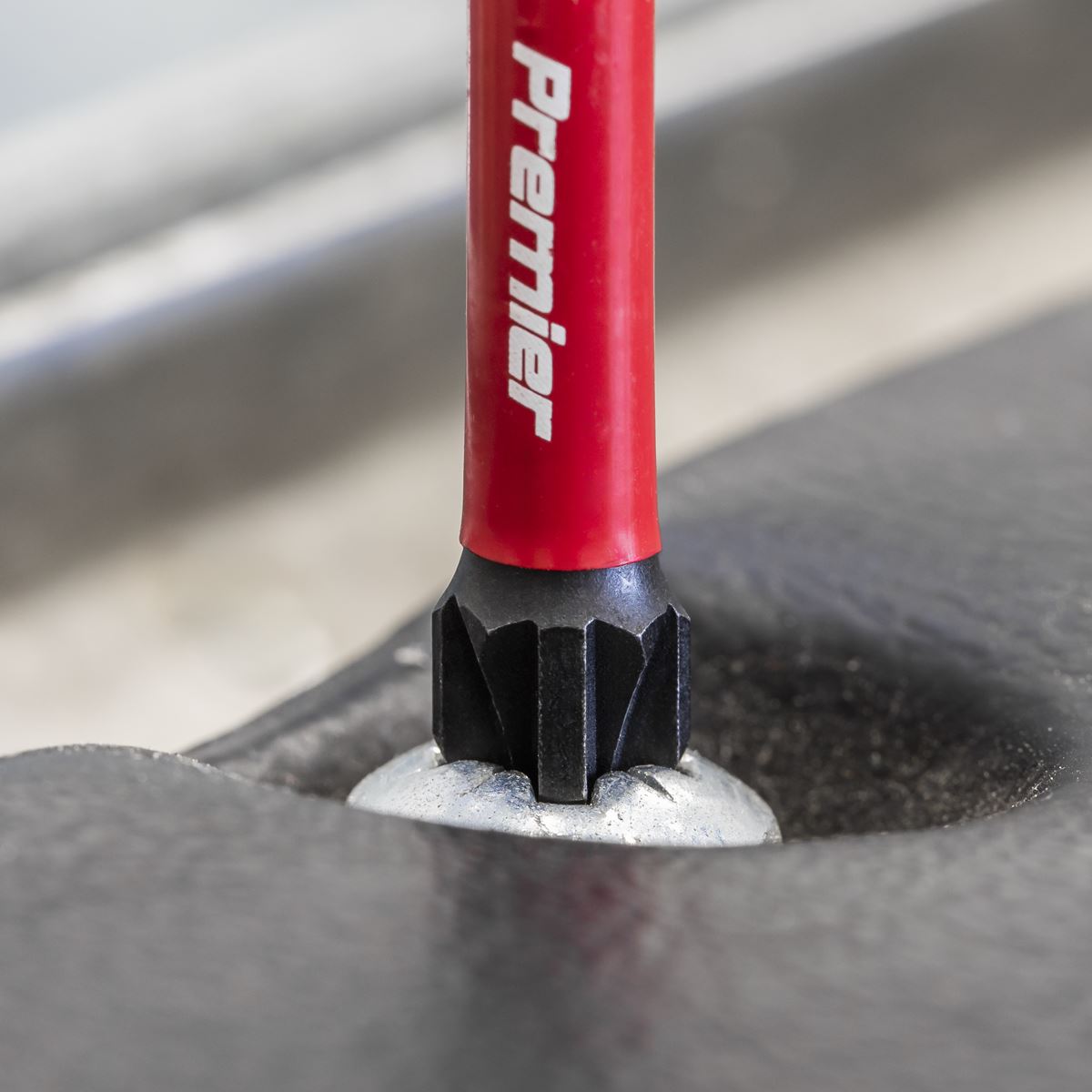 Sealey Pozi #3 Impact Power Tool Bits 50mm - 3pc AK8234