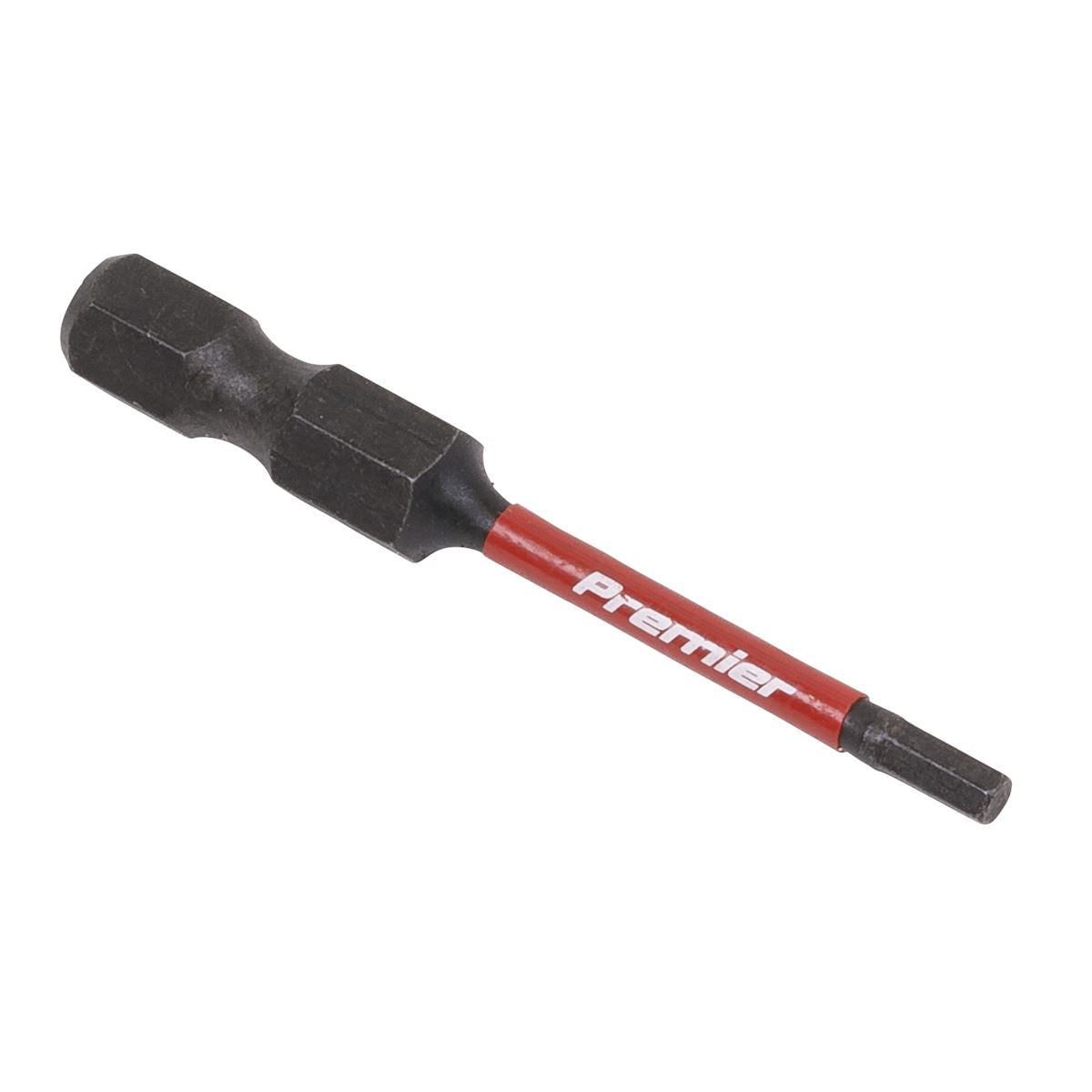 Sealey Hex 2.5mm Impact Power Tool Bits 50mm - 3pc AK8235