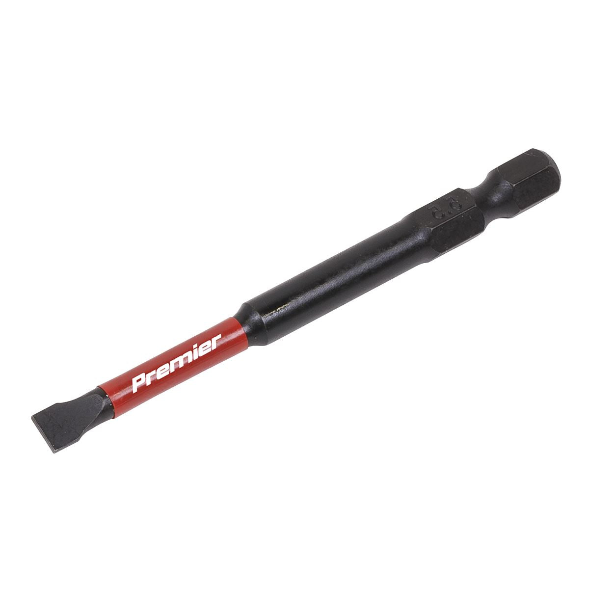 Sealey Slotted 5.5mm Impact Power Tool Bits 75mm - 3pc AK8252