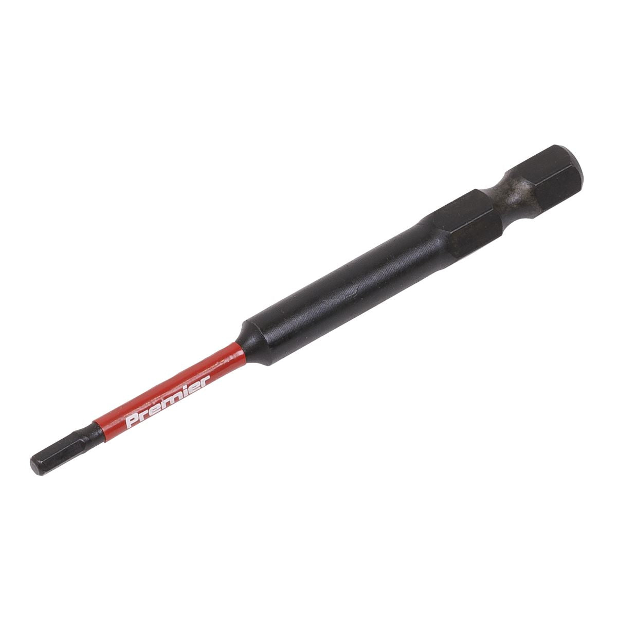 Sealey Hex 2.5mm Impact Power Tool Bits 75mm - 3pc AK8260
