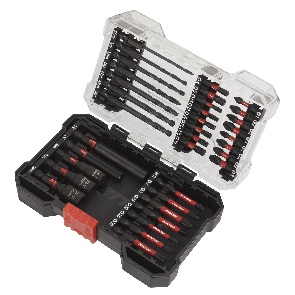 Sealey Power Tool Bit Set 35pc Impact Grade AK8284