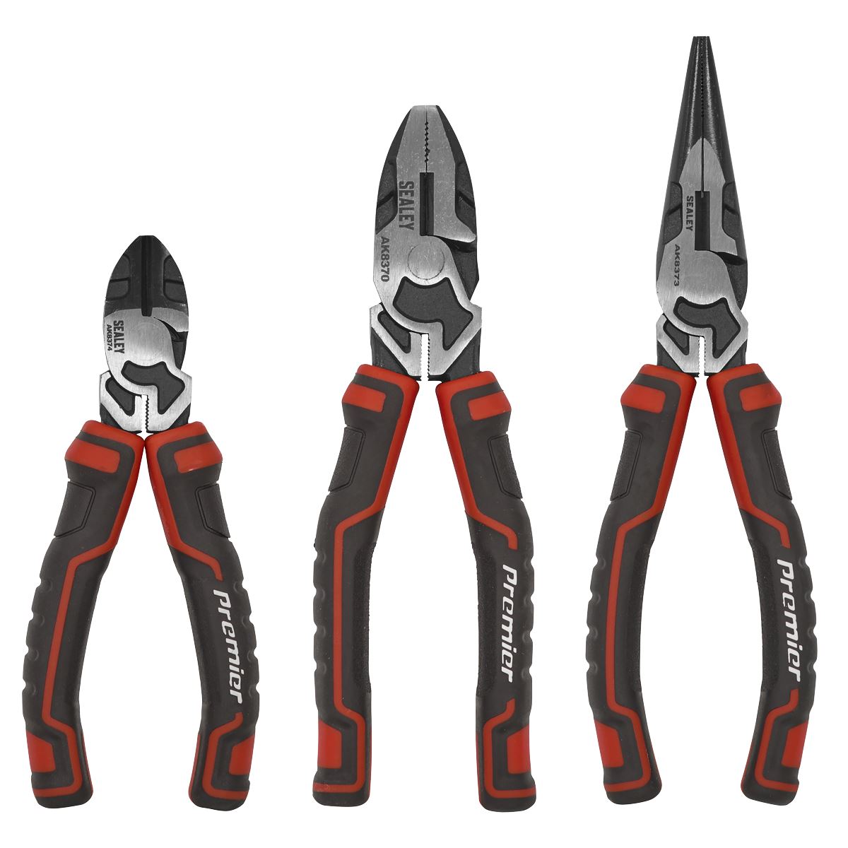Sealey Pliers Set High Leverage 3pc AK8376