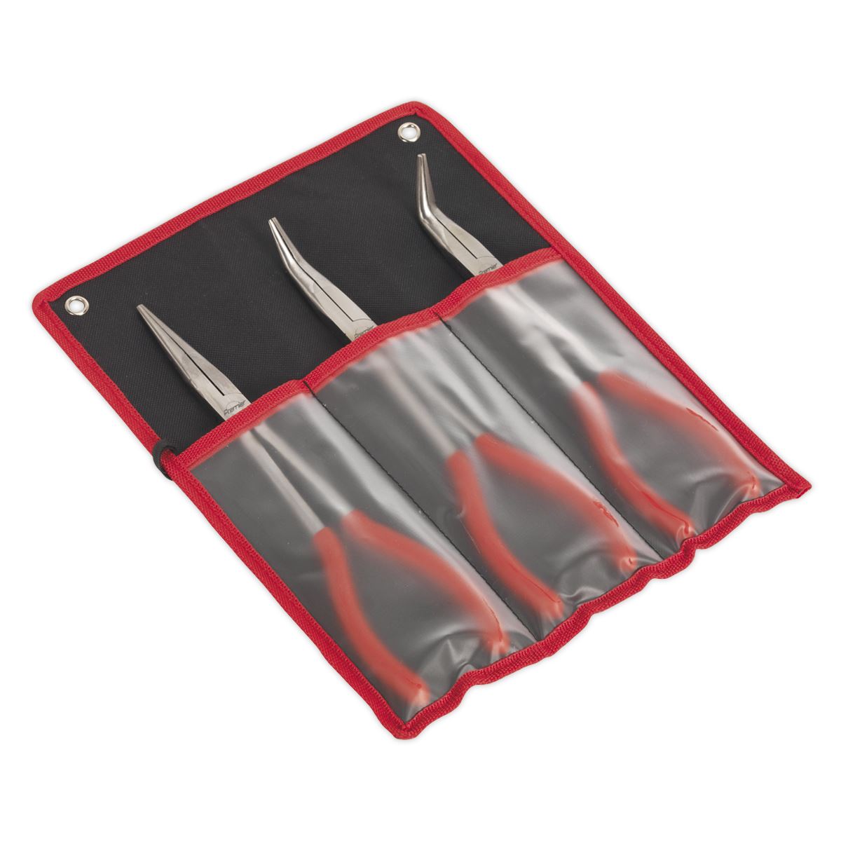 Sealey Needle Nose Pliers Set 3pc 280mm AK8568