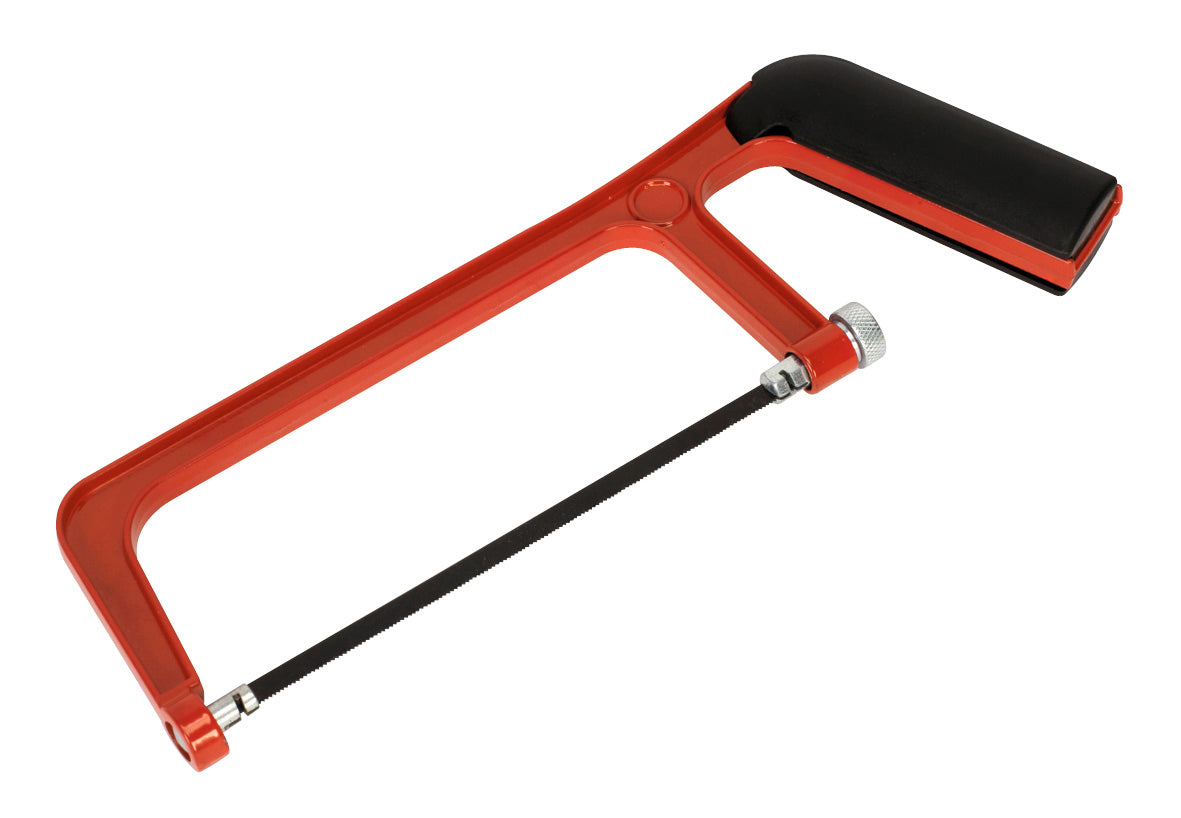Sealey Junior Hacksaw with Adjustable Blade 150mm Cast Aluminium Frame AK8680