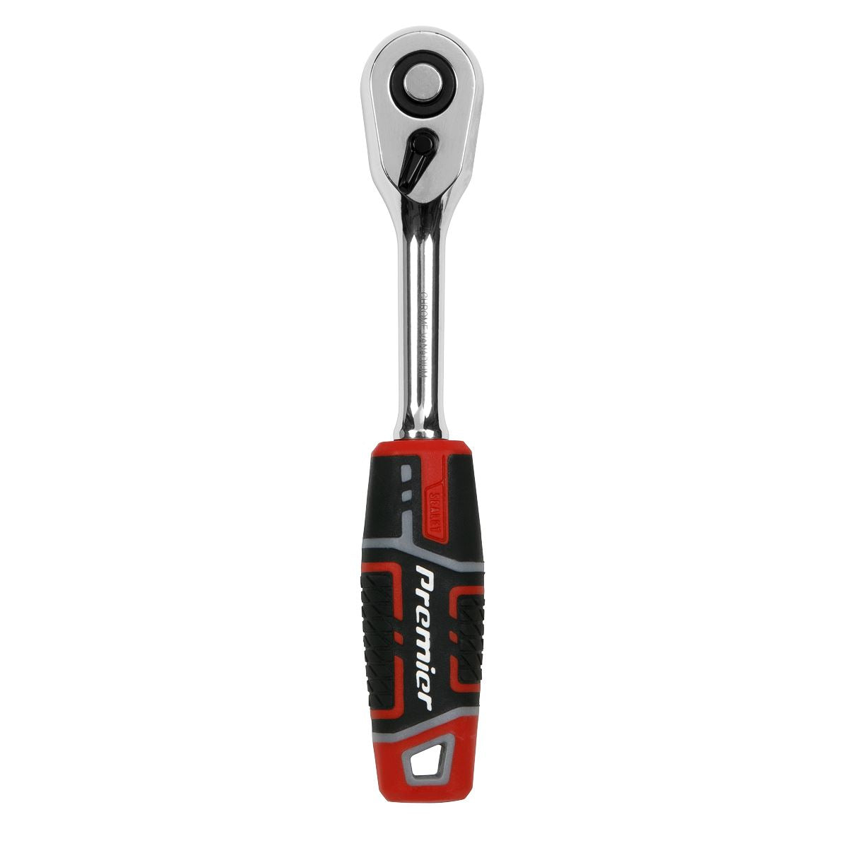 Sealey 1/4"Sq Drive Ratchet Wrench Flip Reverse 45 Tooth Comfort Grip AK8934