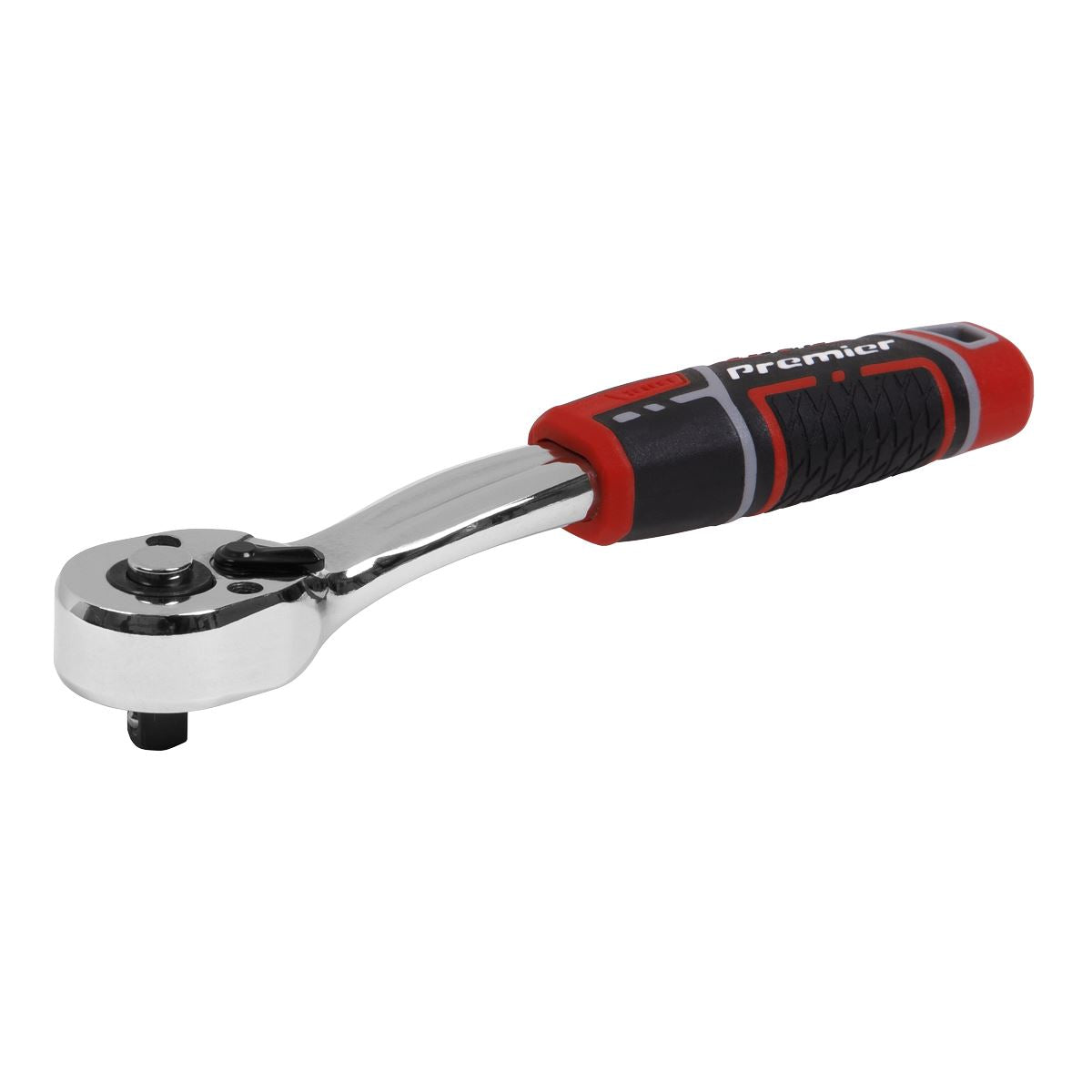Sealey 1/4"Sq Drive Ratchet Wrench Offset With Flip Reverse 72 Tooth AK8937