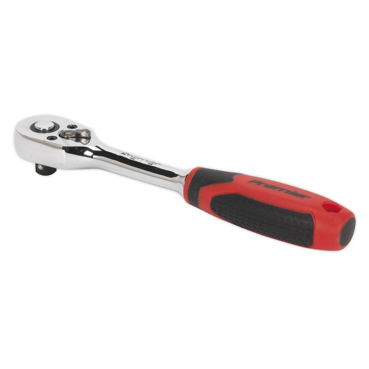 Sealey 1/4"Sq Drive Ratchet Wrench Pear Head Flip Reverse 48 Tooth AK8946