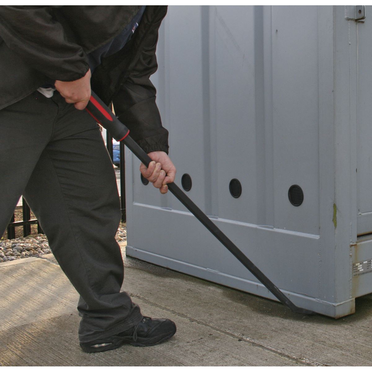Sealey Pry Bar 1220mm 45� Heavy-Duty with Hammer Cap AK9134