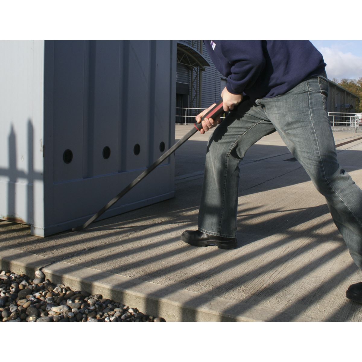 Sealey Pry Bar 1220mm 45� Heavy-Duty with Hammer Cap AK9134