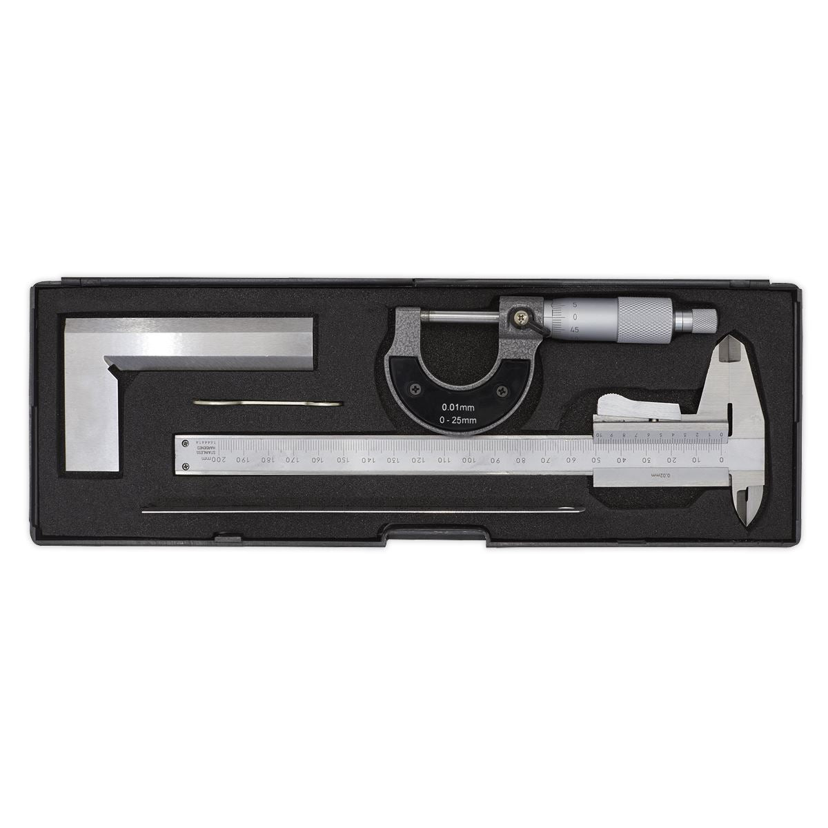 Sealey Measuring Tool Set 4pc AK91SET