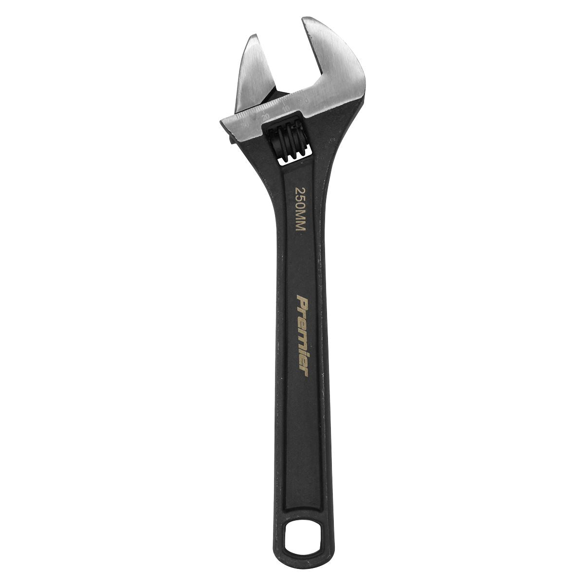 Sealey Adjustable Wrench 250mm Capacity 27mm Black Phosphate Finish AK9562