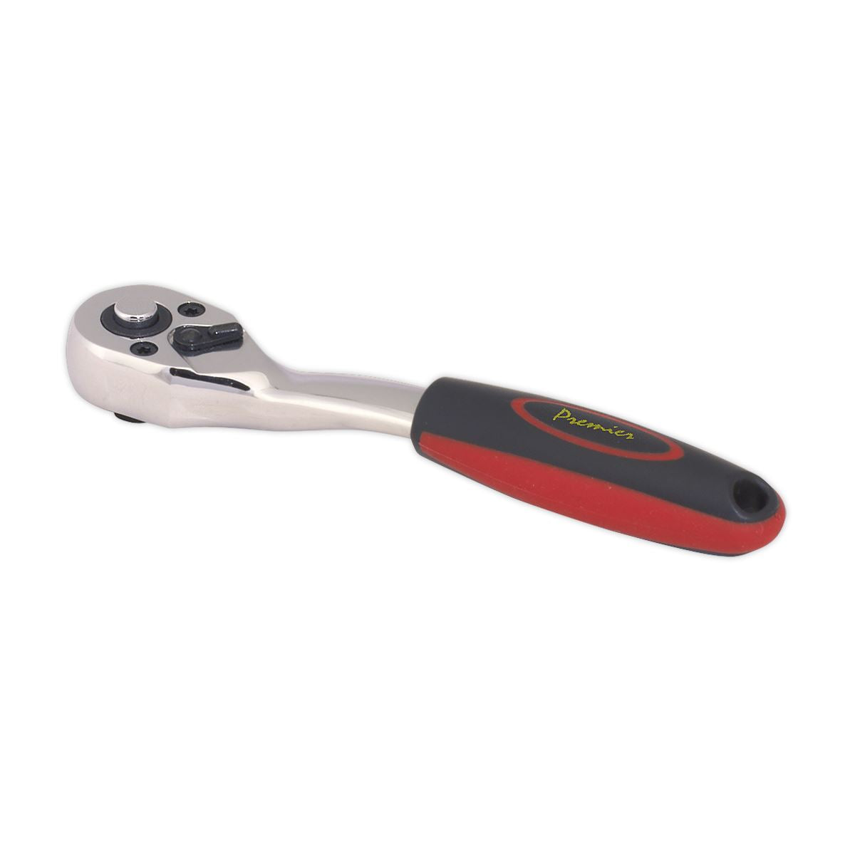 Sealey 1/4"Sq Drive Ratchet Wrench Offset 72 Tooth Quick Release AK966
