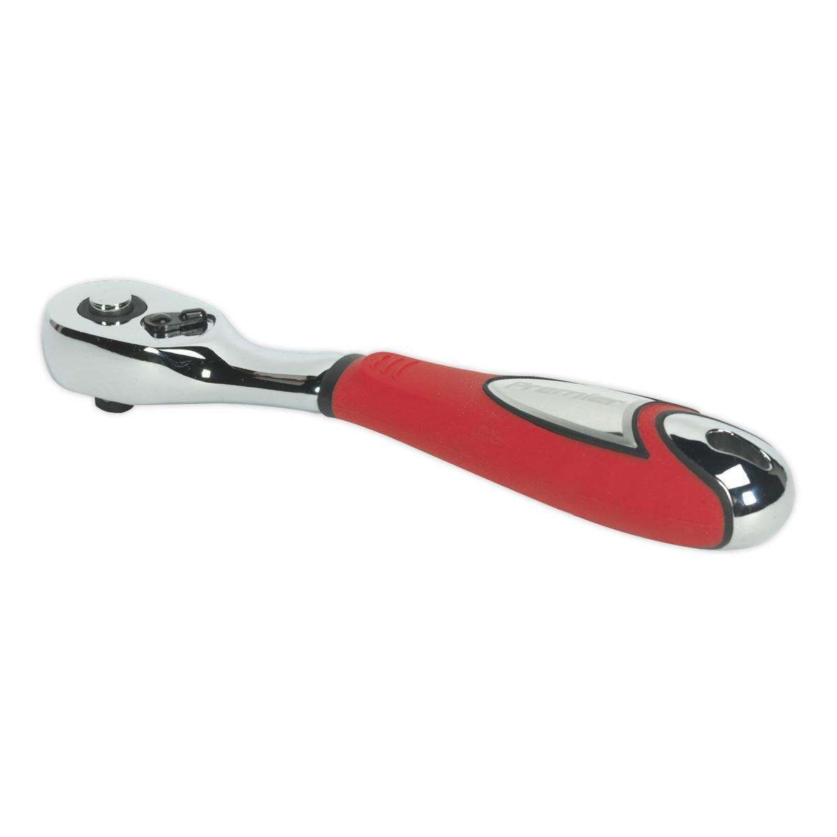 Sealey 1/4"Sq Drive Ratchet Wrench Offset 72 Tooth Quick Release AK966