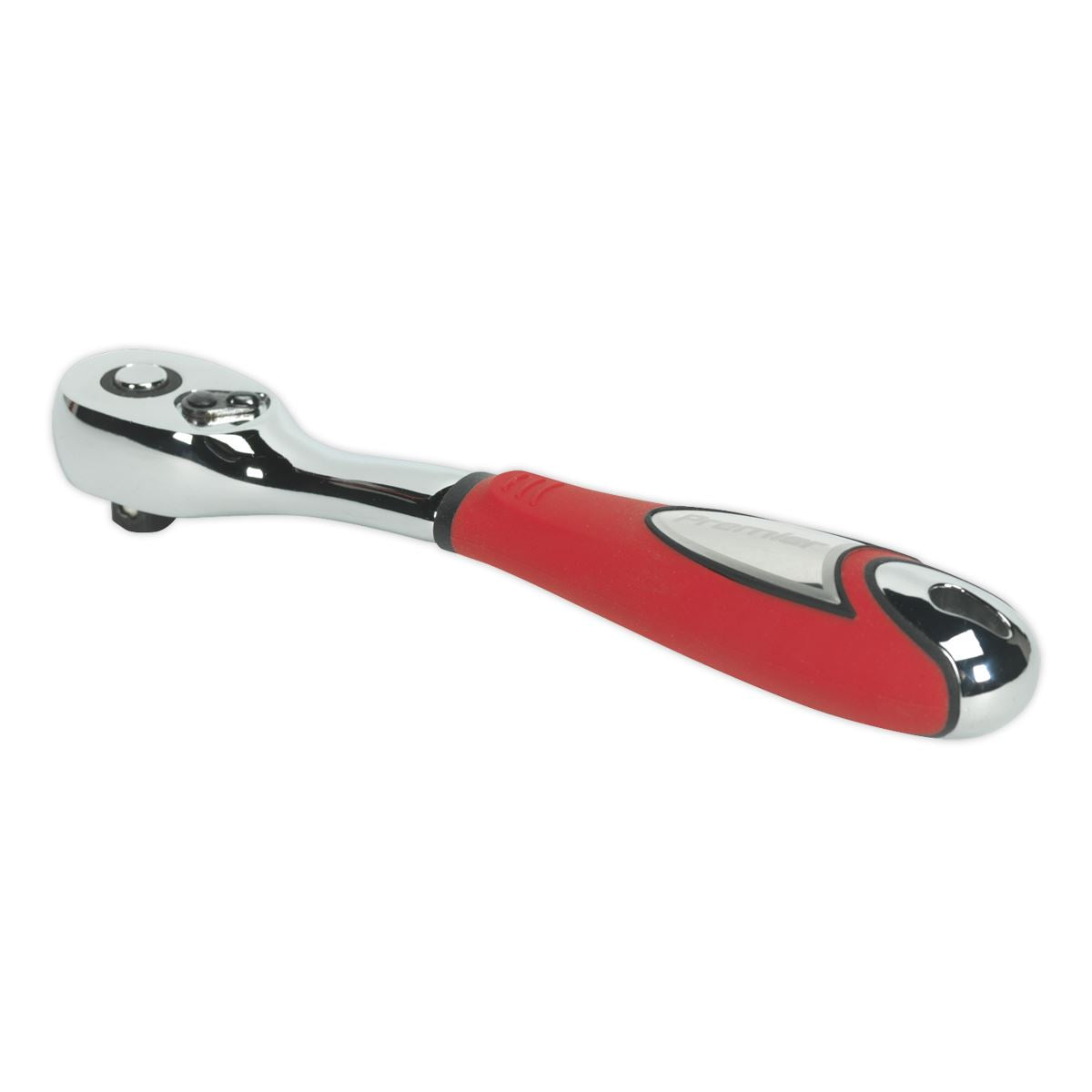 Sealey 3/8"Sq Drive Ratchet Wrench Offset Anti Slip Grip 72 Tooth AK967