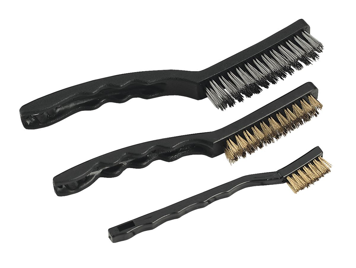 Sealey Wire Brush Set Auto Engineer's 3pc AK9801