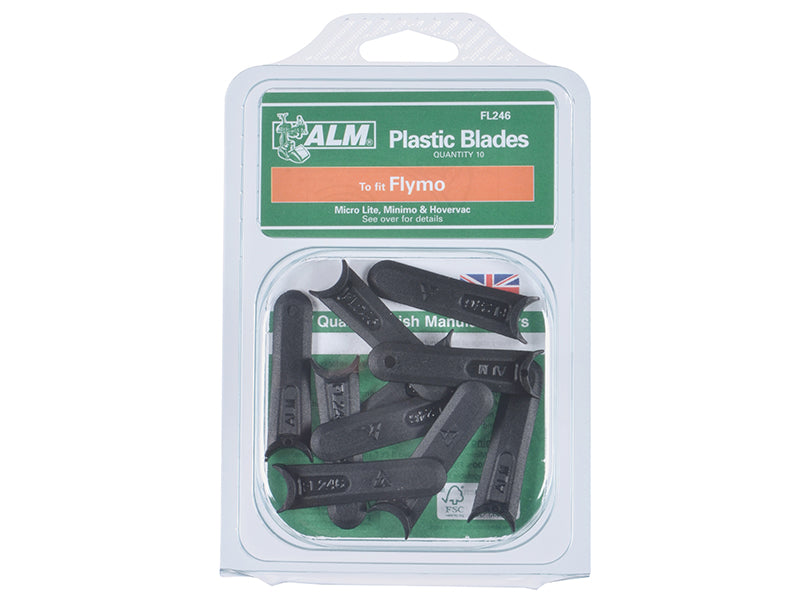 ALM Manufacturing FL246 Plastic Blades Small Half Moon Mounting - Micro Lite ALMFL246