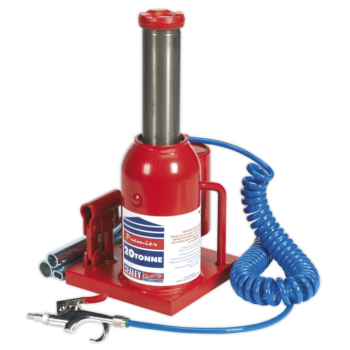Sealey Bottle Jack 20 Tonne Manual/Air Hydraulic AM20
