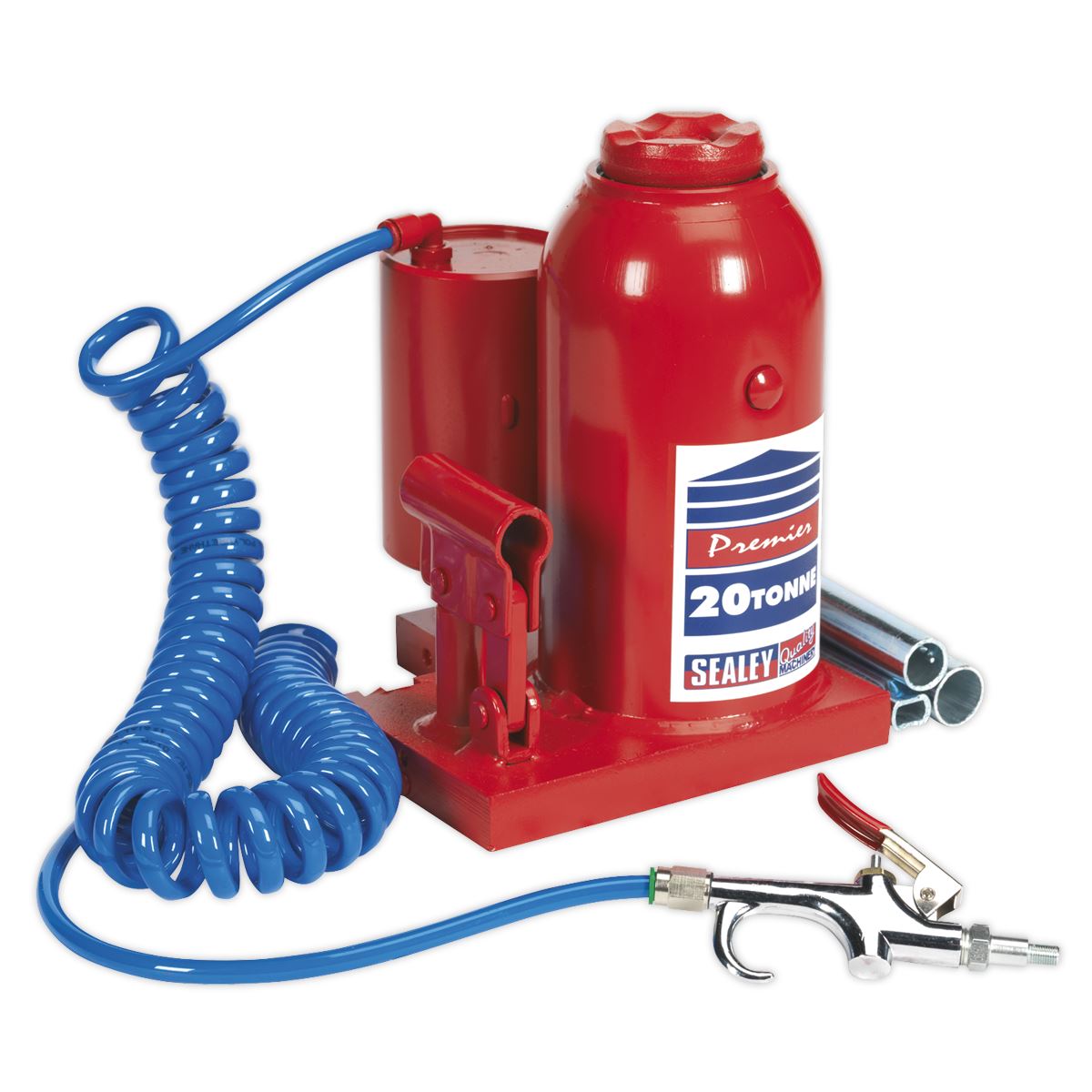 Sealey Bottle Jack 20 Tonne Manual/Air Hydraulic AM20