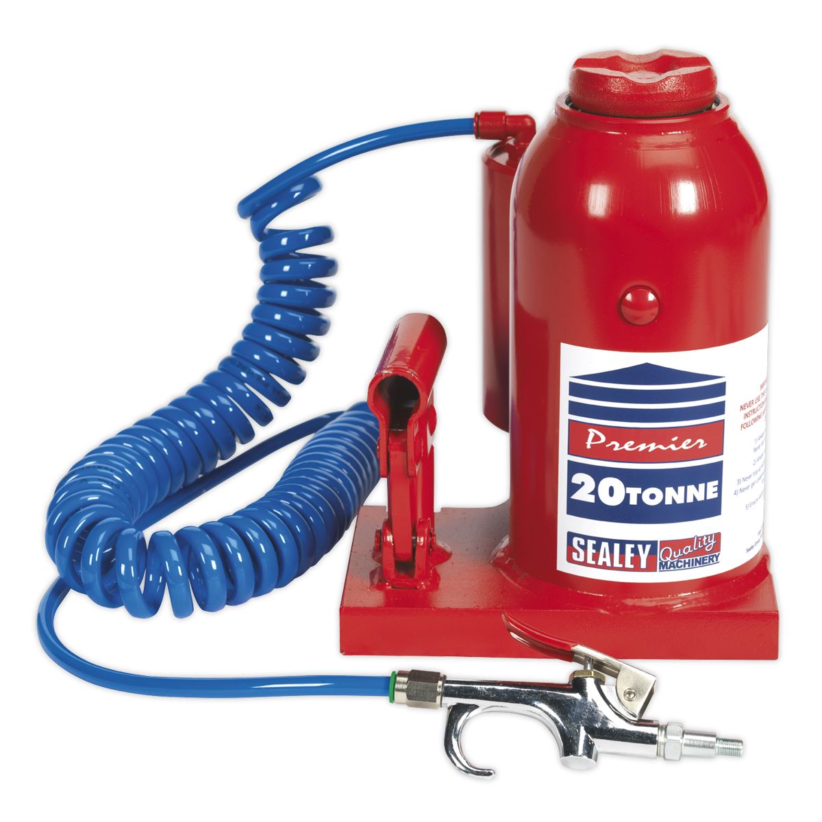 Sealey Bottle Jack 20 Tonne Manual/Air Hydraulic AM20
