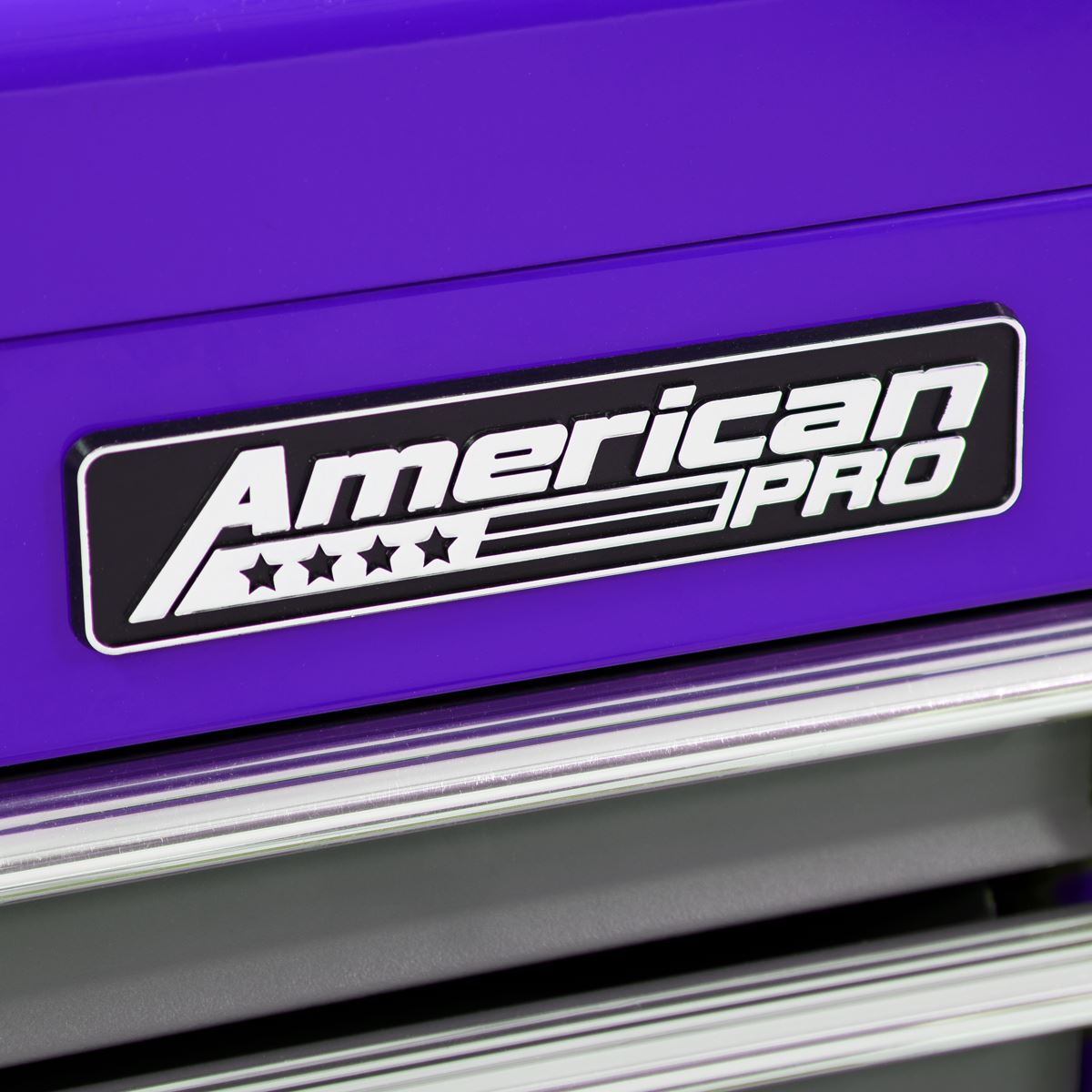 Sealey Topchest, Mid-Box & Rollcab 9 Drawer Stack - Purple AP2200BBCPSTACK