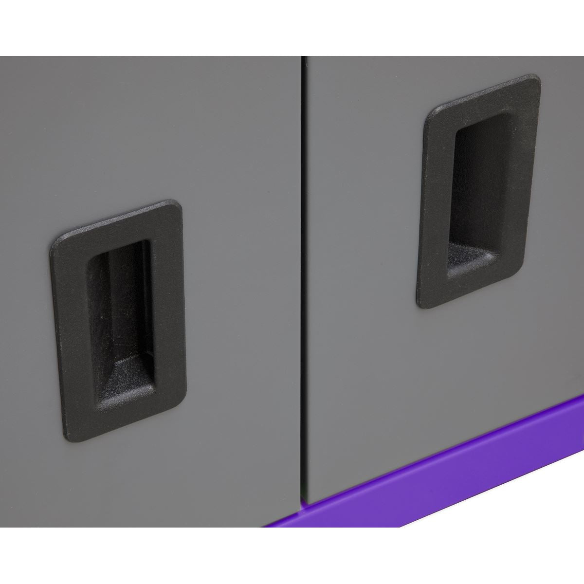 Sealey Topchest, Mid-Box & Rollcab 9 Drawer Stack - Purple AP2200BBCPSTACK