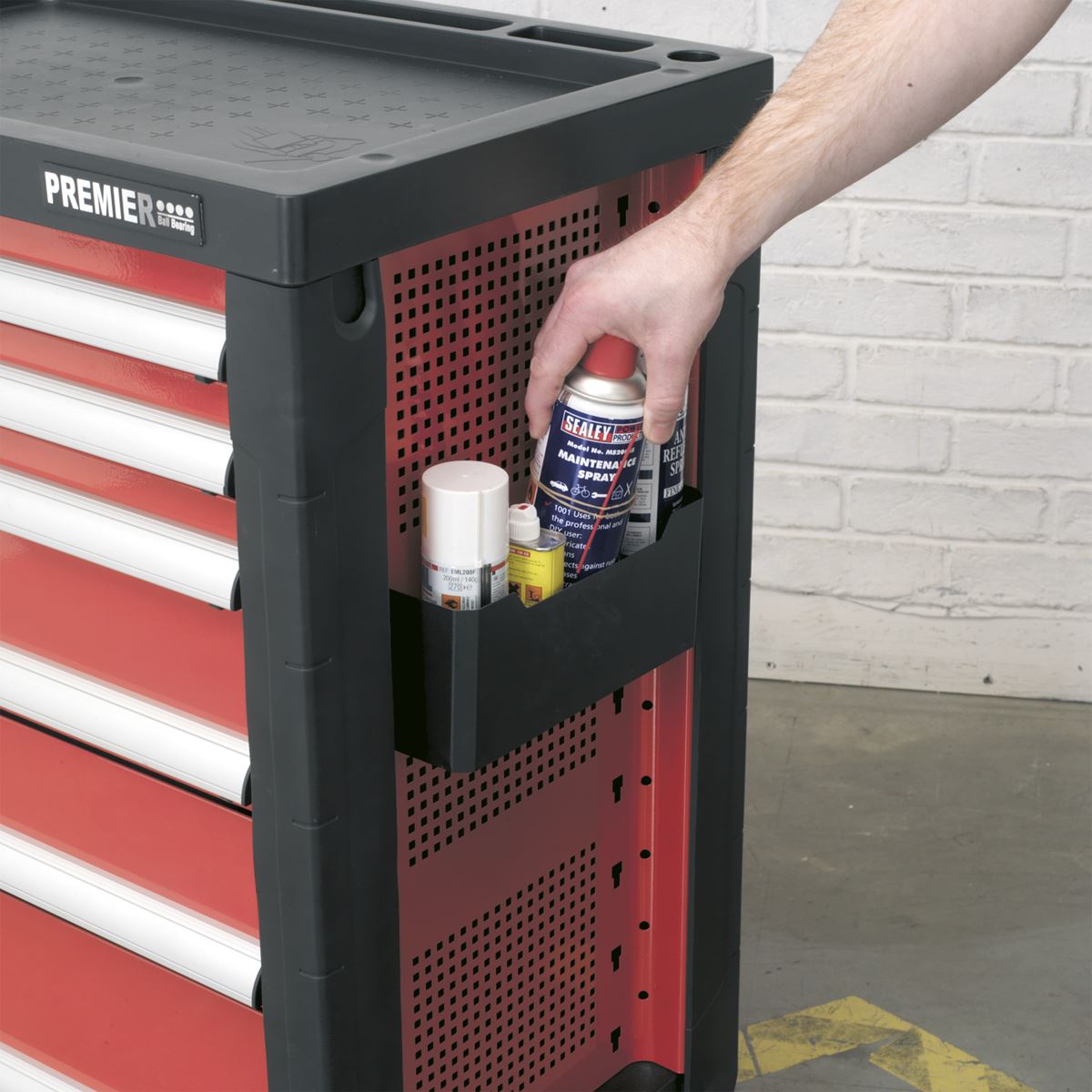 Sealey Can & Bottle Holder for AP24 Series Tool Chests AP24ACC5