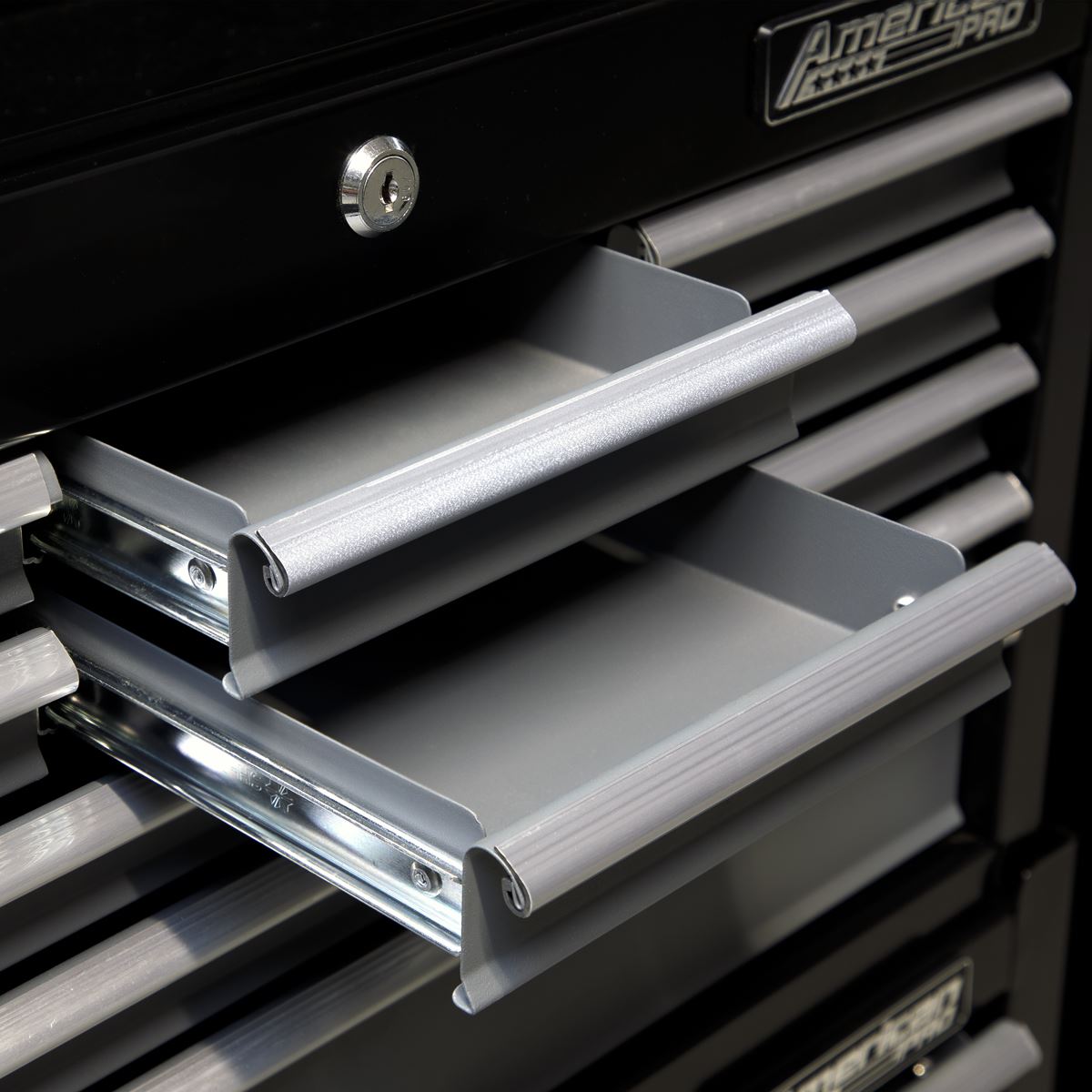 Sealey Topchest 9 Drawer with Ball-Bearing Slides - Black/Grey AP2509B