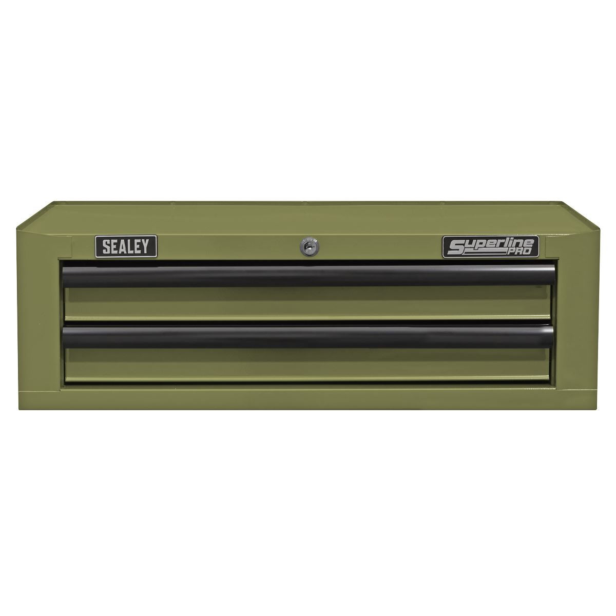 Sealey Superline PRO® Mid-Box Tool Chest 2 Drawer - Khaki AP26029TK