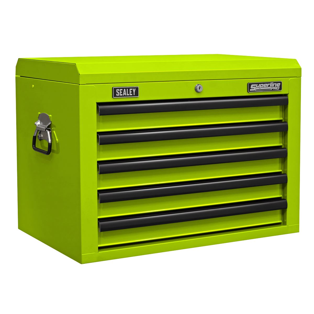 Sealey Green Black Topchest 5 Drawer With Ball Bearing Slides AP26059THV
