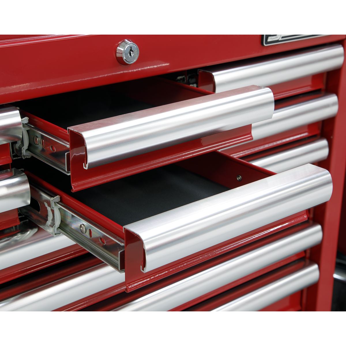 Sealey Topchest 10 Drawer with Ball-Bearing Slides - Red AP33109