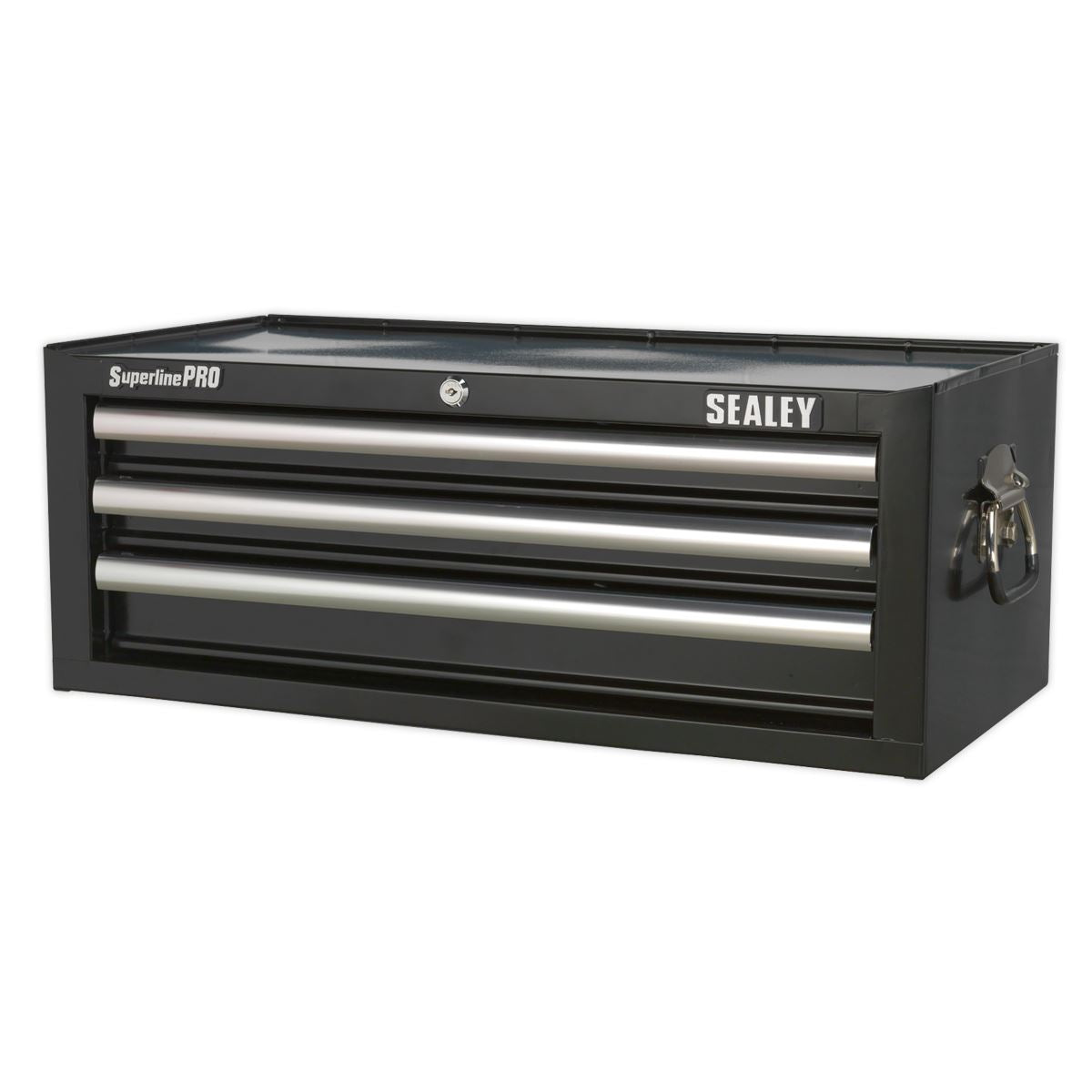 Sealey Mid-Box 3 Drawer with Ball-Bearing Slides - Black AP33339B
