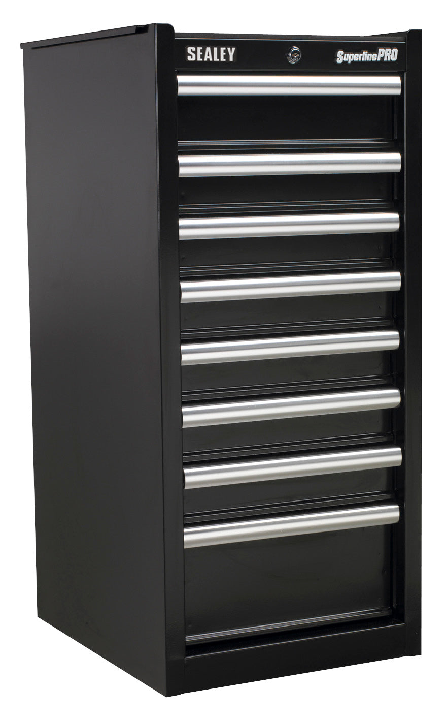 Sealey Hang-On Chest 8 Drawer with Ball-Bearing Slides - Black AP33589B