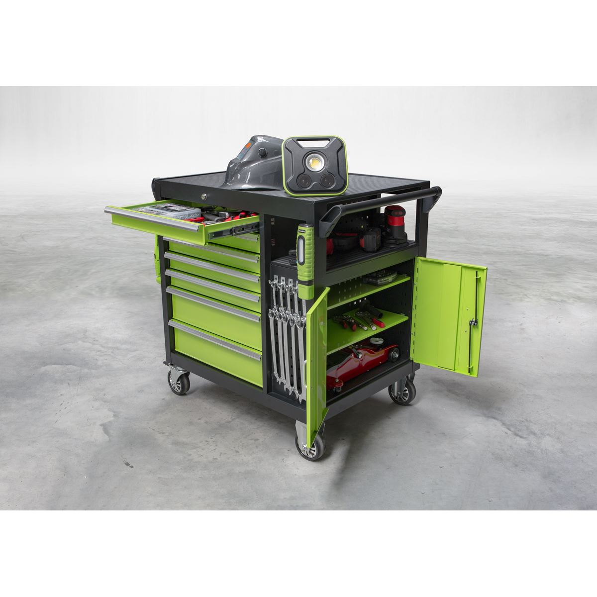 Sealey Mobile Workstation 7 Drawer & Cupboard 920mm AP36MWS