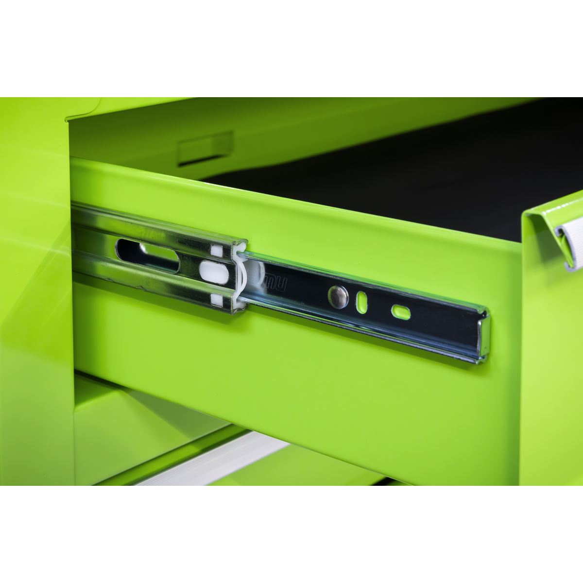 Sealey Green Rollcab 6 Drawer with Ball Bearing Slides Four Keys AP4106HV