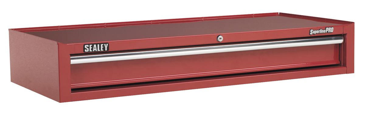 Sealey Mid-Box 1 Drawer with Ball-Bearing Slides Heavy-Duty- Red AP41119