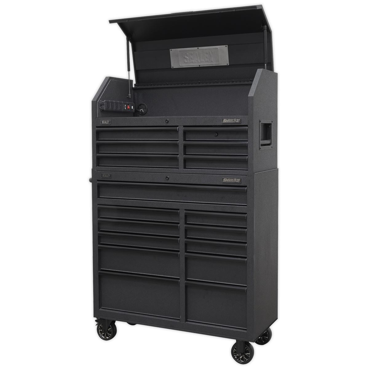 Sealey Tool Chest 17 Drawer Combination Soft Close Drawers with Power Strip AP41BESTACK