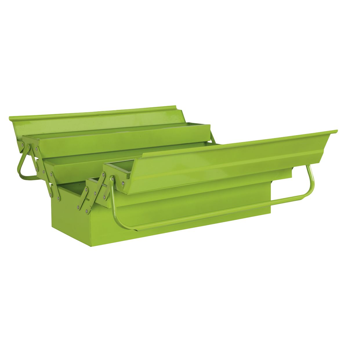 Sealey Cantilever Toolbox 4 Tray 530mm Green AP521HV