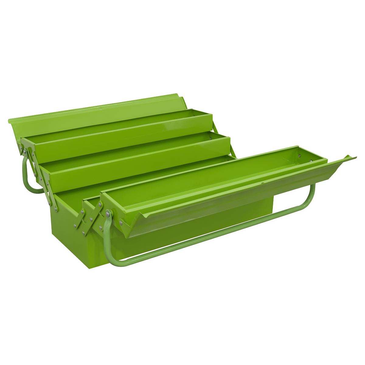Sealey Cantilever Toolbox 4 Tray 530mm Green AP521HV