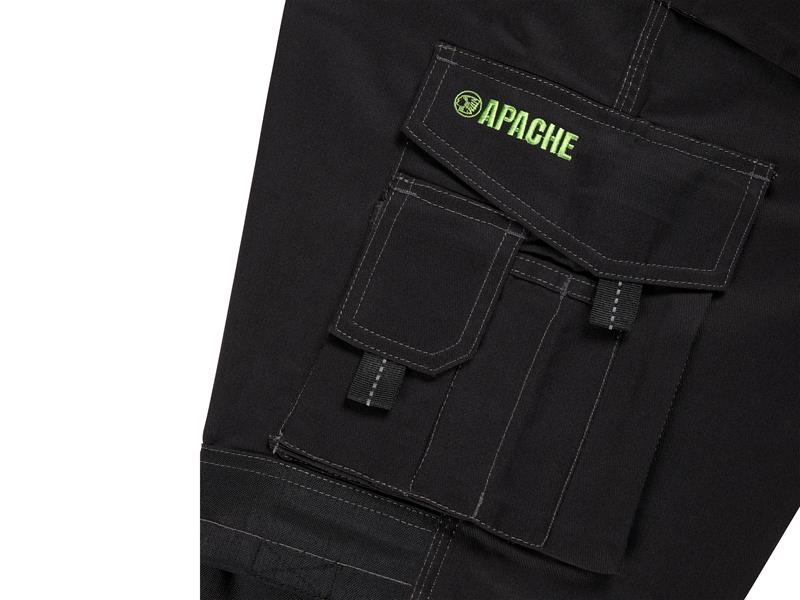 Apache APKHT TWO Black Holster Trousers Waist 30in Leg 29in APABHT3029