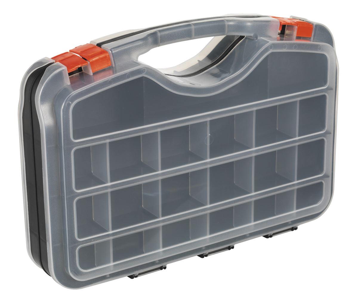 Sealey Parts Storage Case 42 Compartment Double-Sided APAS42