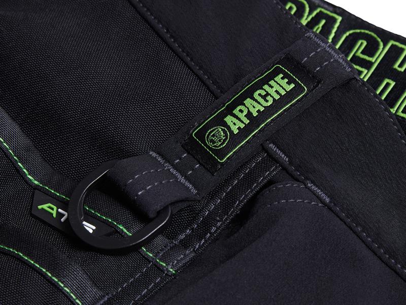 Apache Whistler Black Stretch Holster Work Shorts Waist 38in APAWHISTL38
