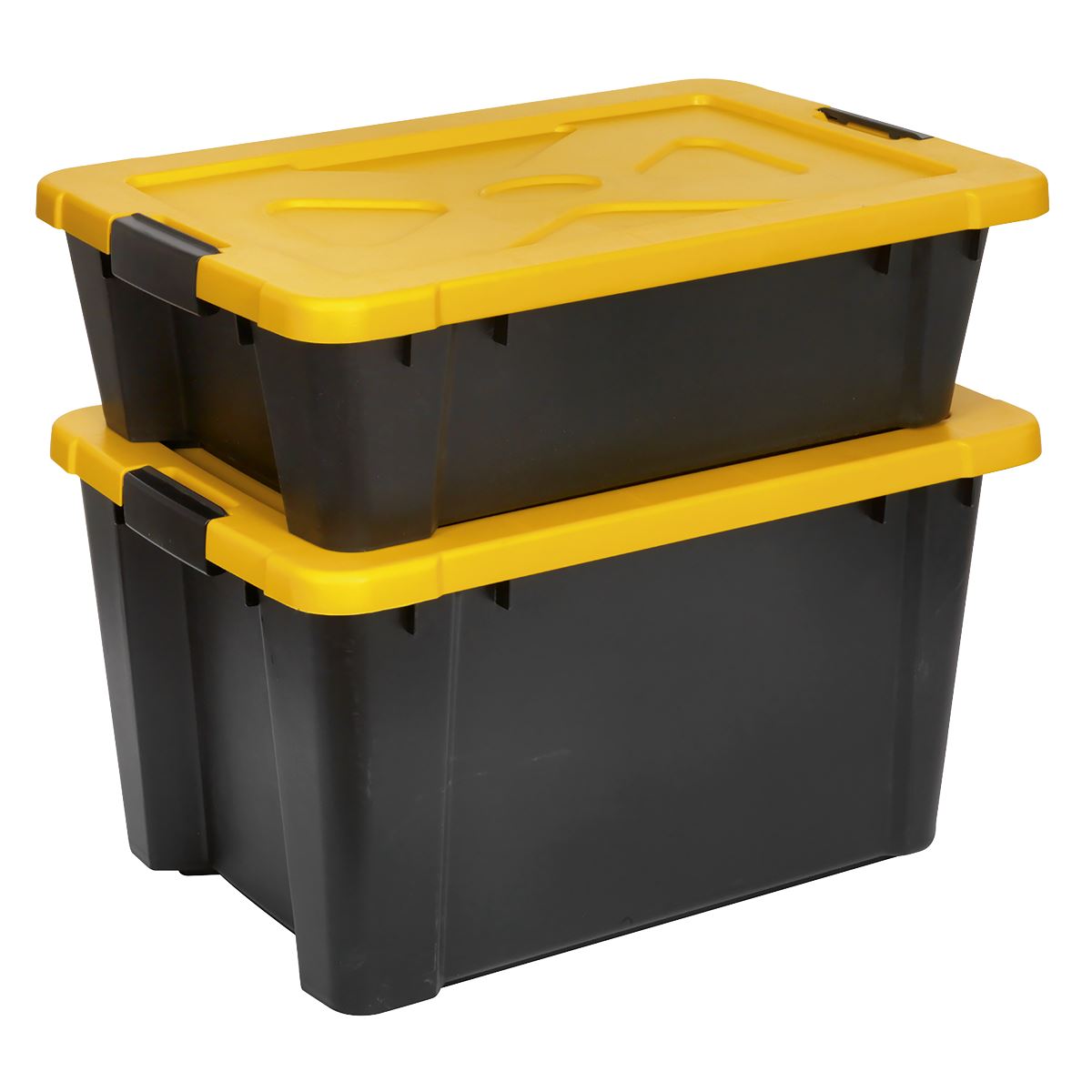Sealey Composite Stackable Storage Box with Lid 27L APB27